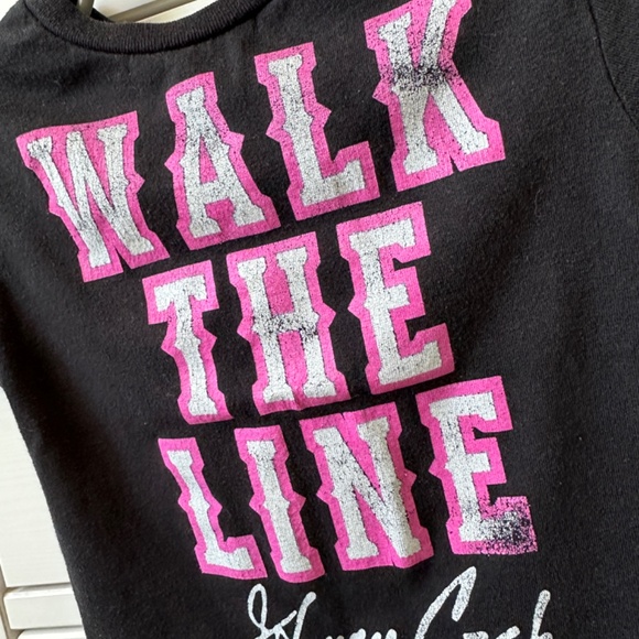 Johnny Cash Walk The Line Tee Baby Toddler - Picture 3 of 4